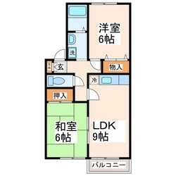 セジュール菊陽の物件間取画像